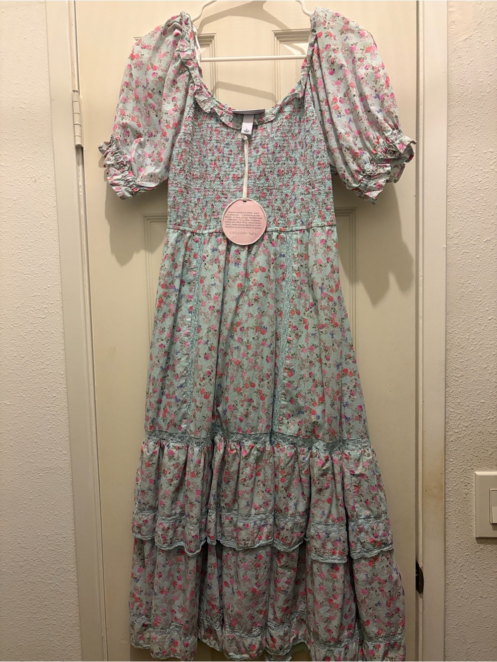 LoveShackFancy x Target  Floral Puff Sleeve dress